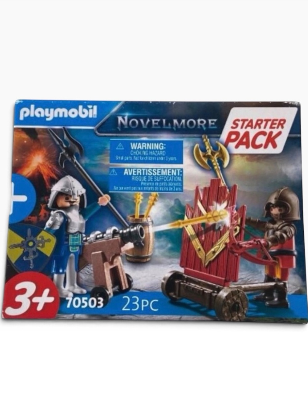 Playmobil Novelmore Starter Pack 70503 With 23 Pieces For Ages 3+ RARE